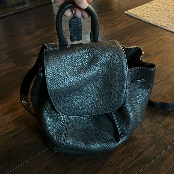 Vintage Coach Sonoma leather backpack in EUC made in Italy full grain leather - Picture 1 of 16
